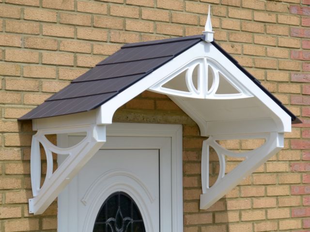 Front Door Canopy Ideas To Spruce Up, Wooden Porch Canopy Ideas