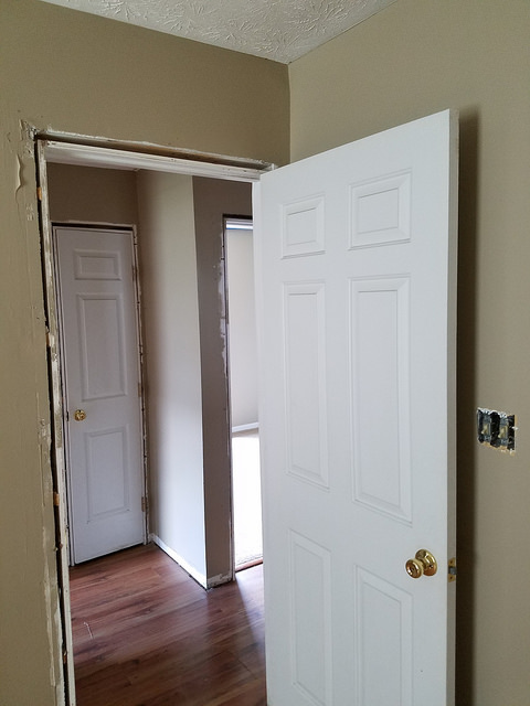 door in frame