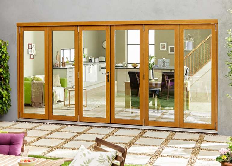timber bifold doors