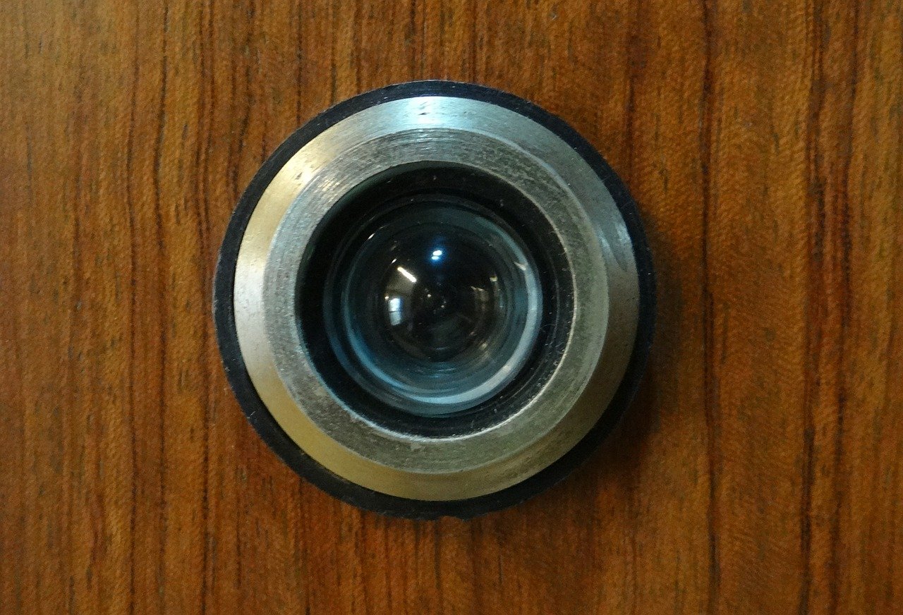 front door peephole