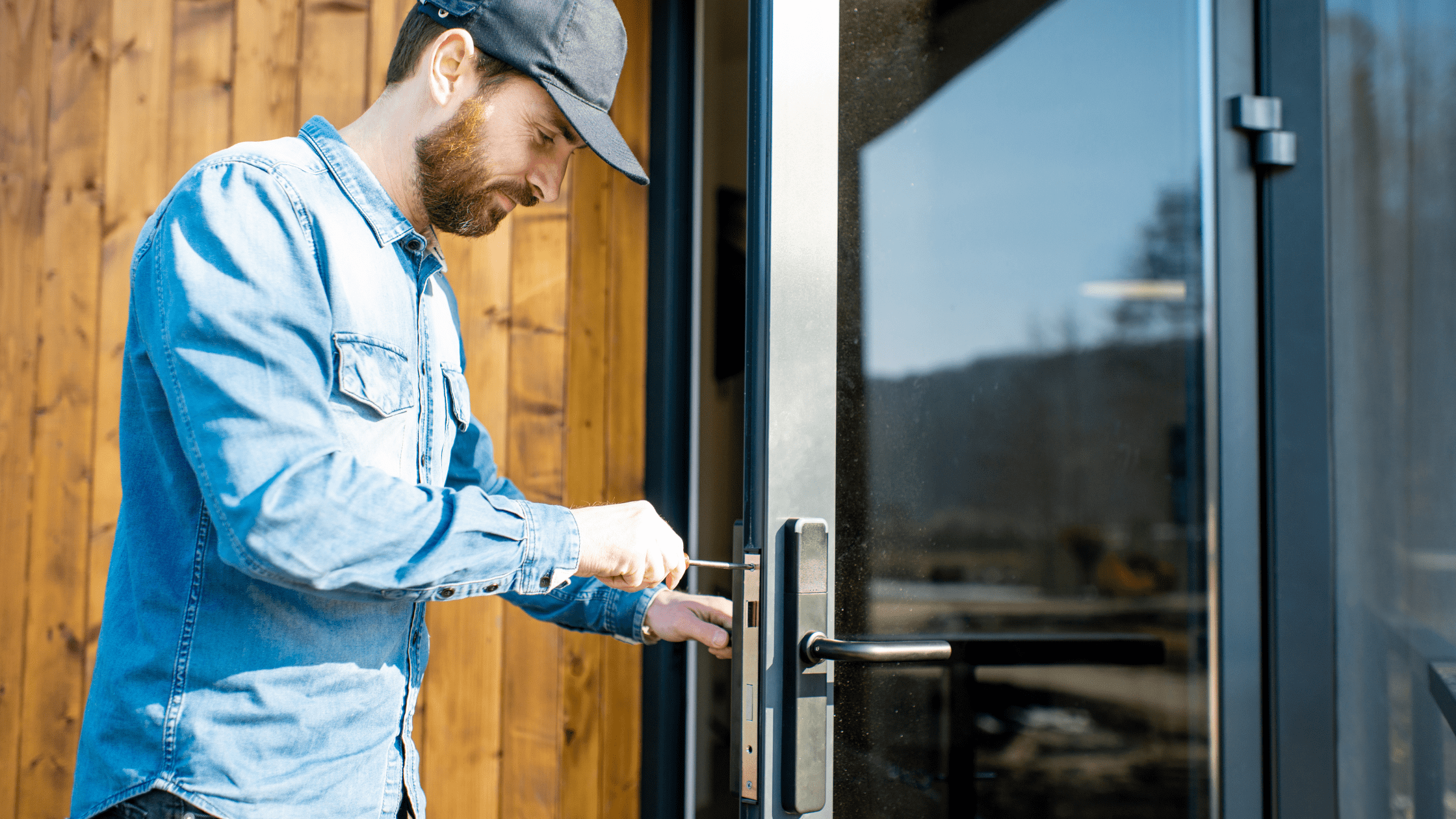 adjusting patio door lock